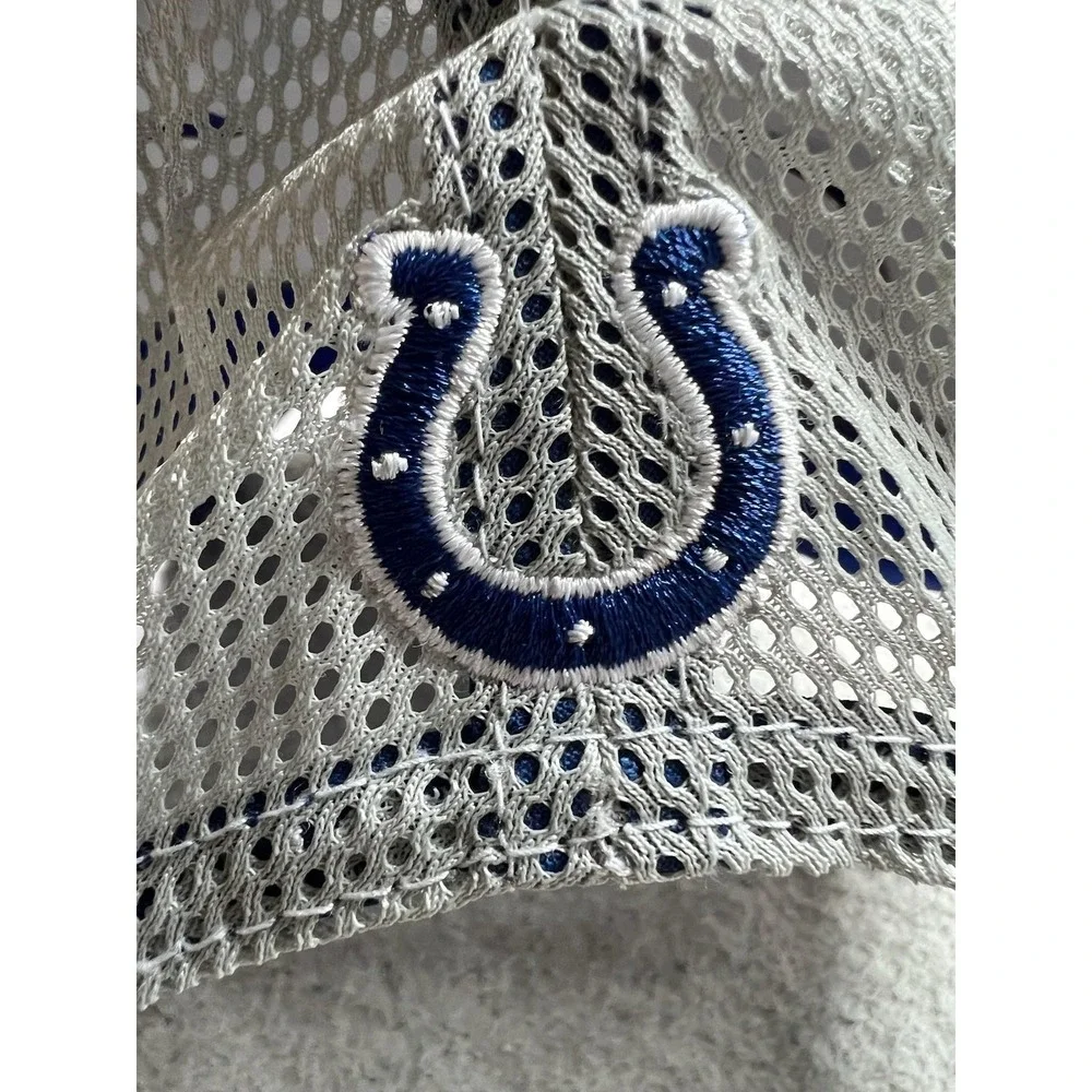Indianapolis Colts Hat Cap Snap Back Mens One Size Blue Gray NFL Football Reebok